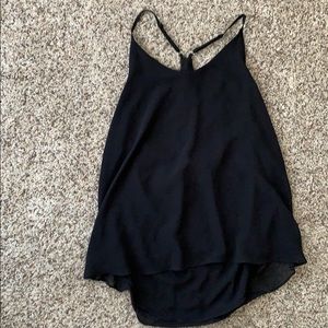 Black Tank Top Blouse